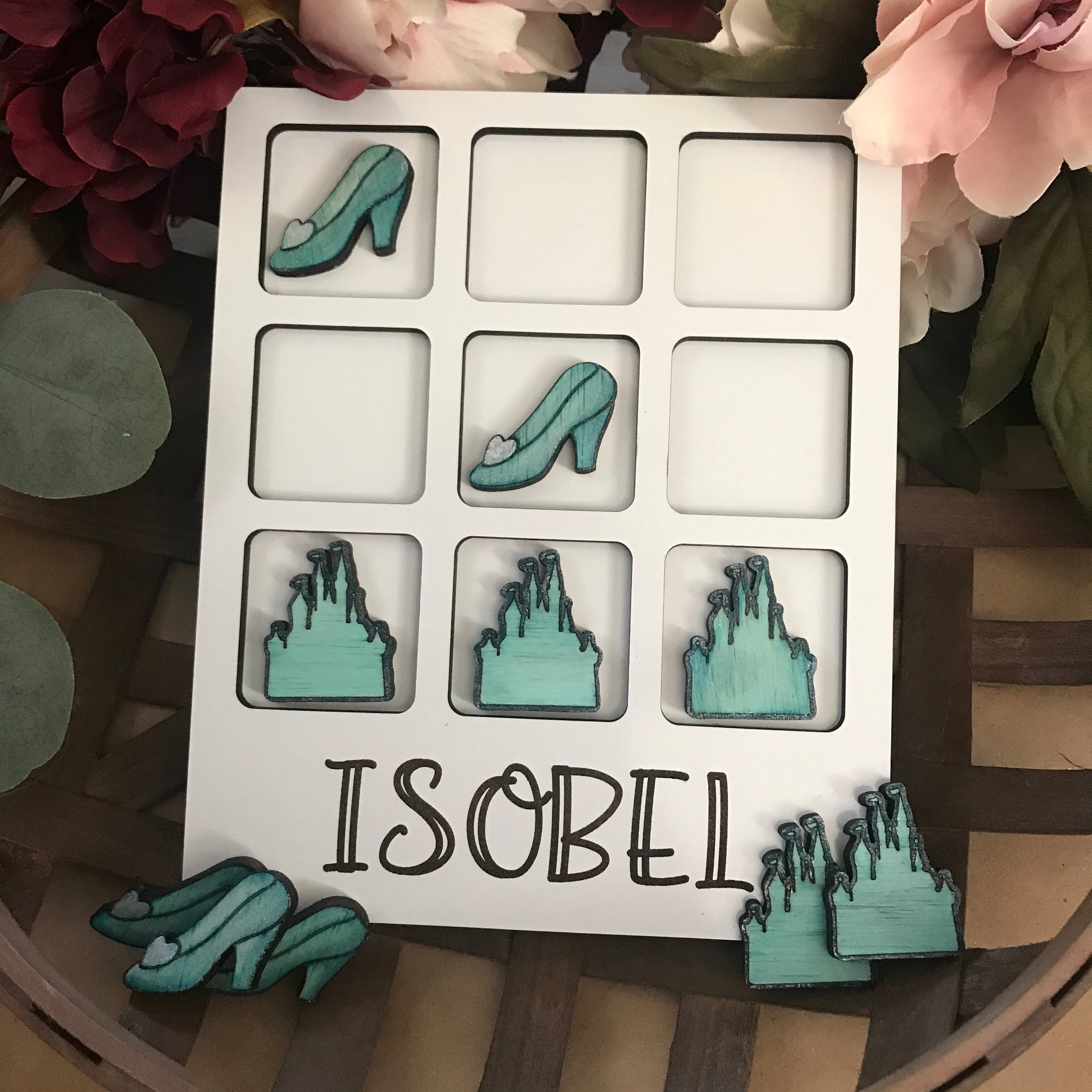 Seashell Tic Tac Toe Board